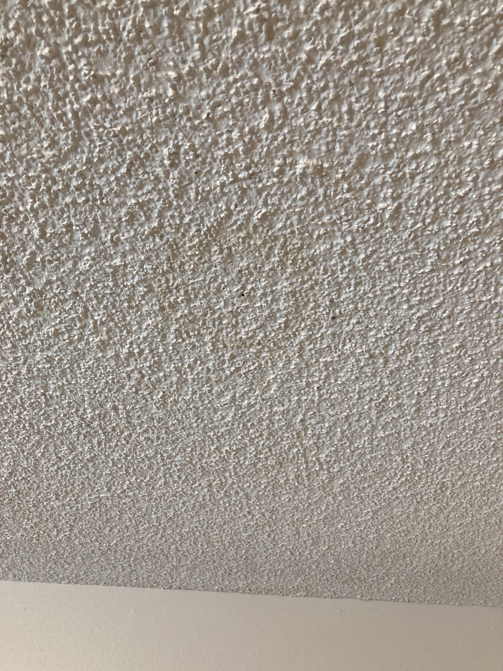 How do I test my ceiling for asbestos?